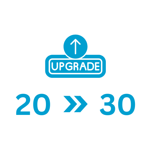 Symbolbild für das CLIQ Go Lizenzupdate damit die Gesamtkapazität von 20 auf 30 Schließzylinder erhöht wird